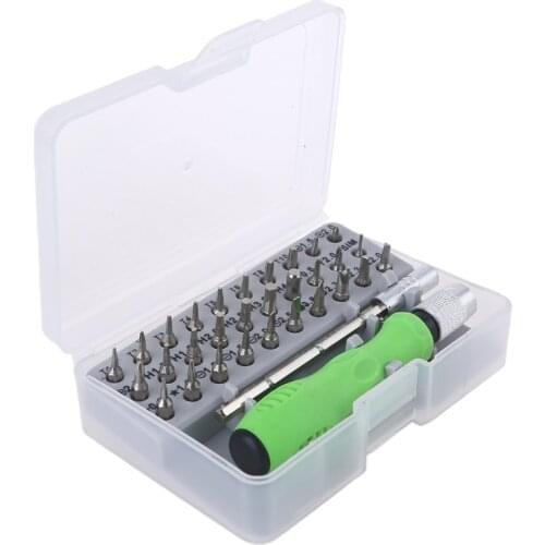 32 in 1 Precise Screwdriver Set Mini Magnetic Bits Kit Phone Laptop Mobile Camera Maintenance Repair Tool Reliable