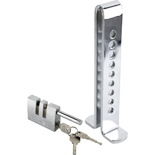 Car Anti-theft Clutch Lock Parking 9-hole Positioning Throttle Clutch Locks For Car Brake Car Exterior Accessories