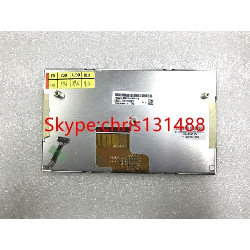 Free shipping Brand new AUO 6.5inch LCD display C065GW04 V2 screen panel for car Navigation radio LCD modules systems
