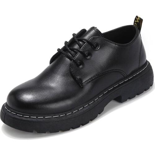 Brand Work Shoes Breathable Mens Oxford Shoes Top Quality Dress Shoes Men Flats Fashion Black Leather Casual Business Shoes