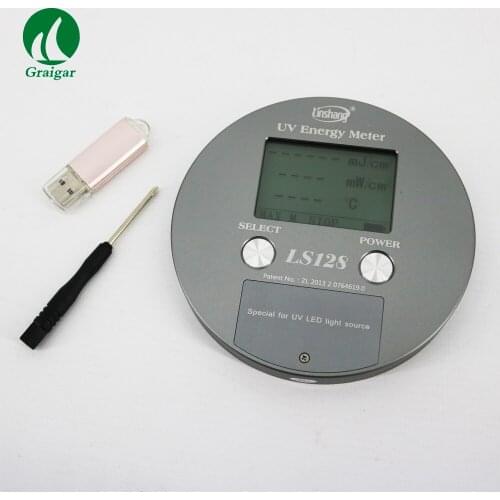 Digital LS128 UV Energy Meter Temperature Sensor Measure the UV Energy Density
