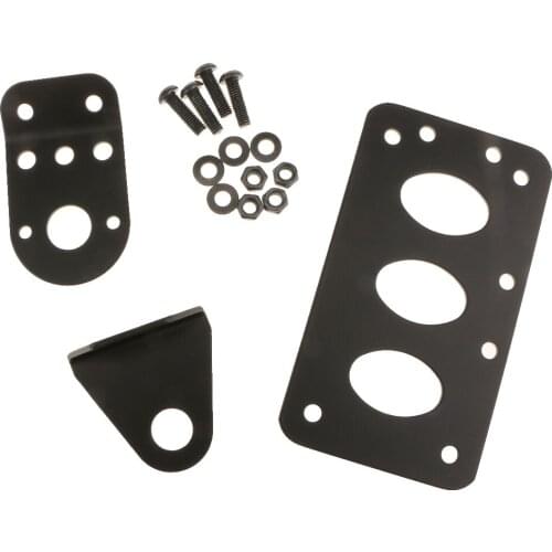 Motorcycle License Plate Holder Bracket Mount Kit For Bobber Chopper