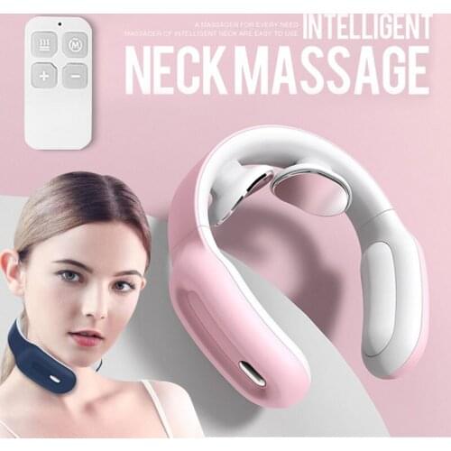 Neck MassageSmart Electric Neck And Shoulder Massager Pain Relief Tool Health Care Relaxation Cervical Vertebra Physical Therapy