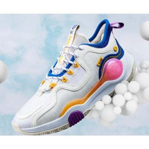 361 Degree men sneakers basketball shoes walking sneakers aron cushion mens sports shoe Basket high top pro 672131106