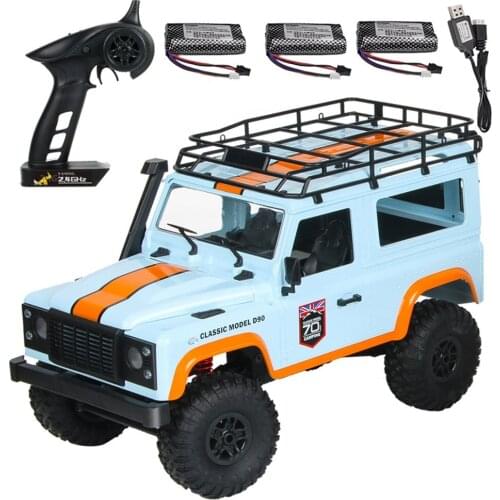 MN-99 1:12 4WD RC Crawler Car 2.4G Remote Control Big Foot Off-road Crawler Military Vehicle Model RTR Toy For Kids Gift