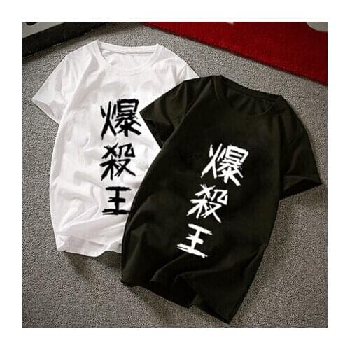 New Boku no hero academia T-Shirt Fashion Anime My Hero Academia T Shirt cotton Short Sleeve Tops Tee