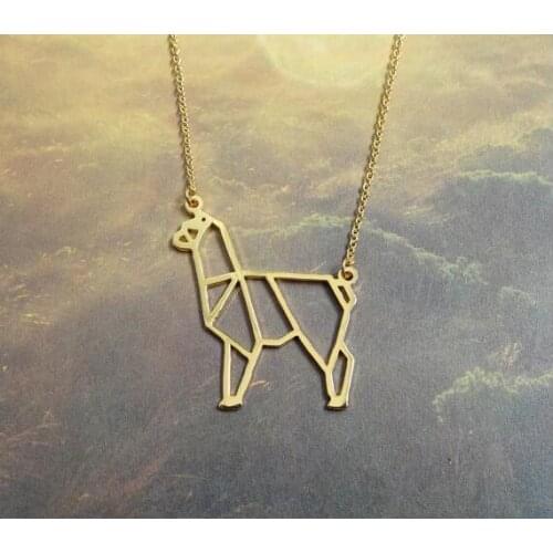 Wholesale Cute Alpaca Necklace Female and Male Gift Jewelry Pendant--12pcs/Lot