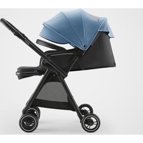 Newborn Baby Stroller Lightweight High Landscape Two-way Sitting and Lying Folding Umbrella Cart Infant Stroller Baby Car