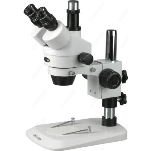 Industrial Inspection Microscope--AmScope Supplies 7X-90X Trinocular Industrial Inspection Zoom Stereo Microscope