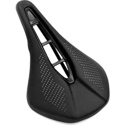 MTB Bicycle Saddle Road Bike Mountain Bike Saddle Bicycle Cycling Skidproof Saddle Seat Silica Gel Seat Black