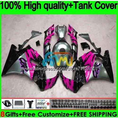 Top Kit +Tank For HONDA CBR600F2 600CC CBR 600F2 93 94 1993 1994 1BS.264 Pink grey CBR600 CBR 600 FS F2 91 92 1991 1992 Fairings