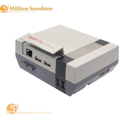 In Stock! NESPi Case Raspberry Pi 3B NES Box Raspberry Pi 3 shell Raspberry Pi Classic Vintage Box for Raspberry pi 3B/3B