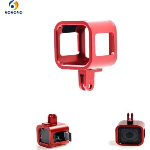 Protective Case Fixed Mount Aluminum Alloy Protection frame For GoPro hero4 session Sports Camera Accessories