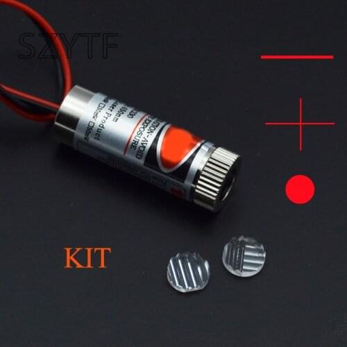 5MW red cross line laser industrial laser modules kit