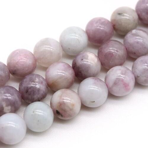 AAA Top Natural Violet Lilac Jaspers Stone Beads Strand 6 8 10MM Pick Size For Jewelry Making DIY Bracelet Necklace Accessories