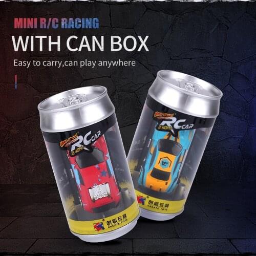 Auto Toy 1:58 RC Car Remote Control Battery Operated Mobile App Bluetooth Radio Controlled Racing Drift Car PVC Cans Machine