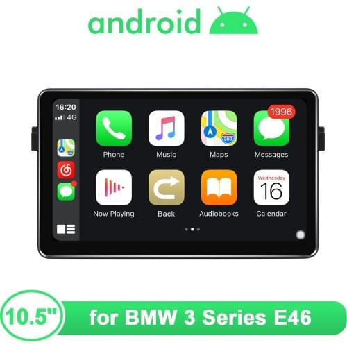 10.5''Android 10 Car Radio Stereo Multimedia Player Head Unit For BMW 3 Series E46 Steering Wheel Wireless Carplay Android Auto