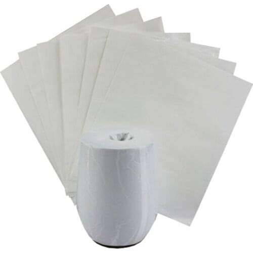 White sublimation shrink film and clear wrap for tumbler heat transfer printing 125*260
