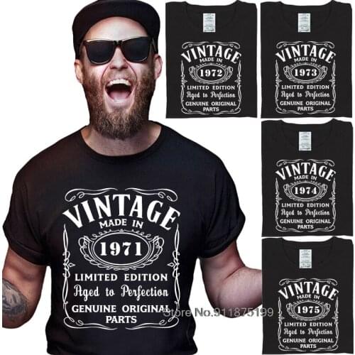 Funny Tees For Men Short Sleeve Tee Shirt Retro Birthday Gift 100% Cotton Round Neck T-Shirt Vintage Print Dad Grandad Tees