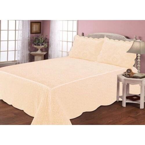 Glory Home Peluş Çift Kişilik Yatak Örtüsü