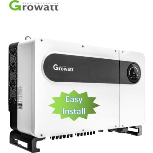 Gr-14 Growatt Grid Tied Solar System 50Kw 60Kw 70Kw 80Kw Growatt Three Phase Solar Inverter