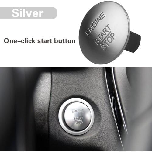 Engine Start Stop Button Switch Car Accessories One-click Start Decor Sticker for Mercedes-Benz W164 W251 W204 W205 2215450714