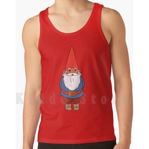 David The Gnome Tank Tops Vest Sleeveless Cartoon Swift Fox Beard Laugh Trolls