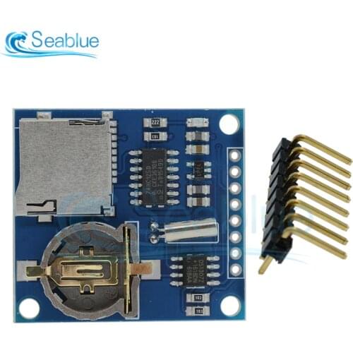 Mini Data Logger Module Logging Shield For Arduino Raspberry Pi Logging Recorder Data Logger Module Shield V1.0 SD Card