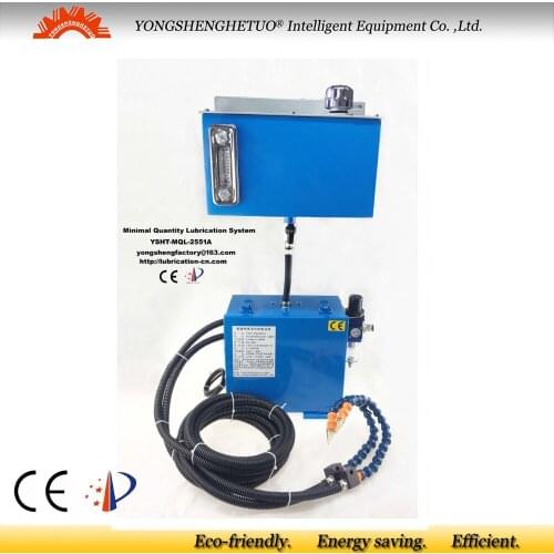 Minimum Quantity Lubrication MQL Near dry machining NDM 4L tank solenoid valve ready for sawing milling metal cutting cooling