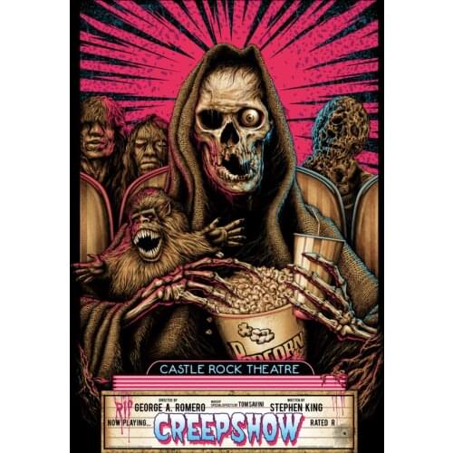 MT1771 Creepshow Horror Classic Vintage Movie Film Painting Art Poster Print Canvas Home Decor Picture Wall Print
