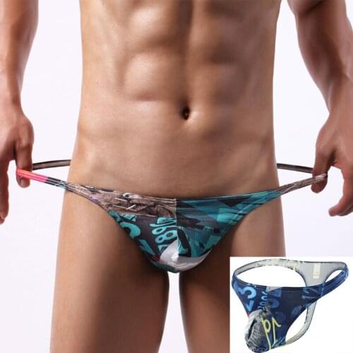 Floral Briefs High Quality Sexy Underwear Men Jockstrap Quick Dry Cotton Gay Mans Underwear Slips Man Men Briefs Male Underwear