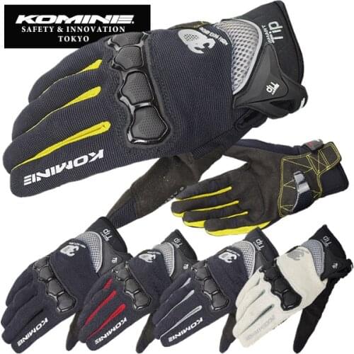 2021 summer new KOMINE GK162 3D mesh TECHNOLOGY riding glove motorcycle/motorbike/Moto racing gloves have colors size M L XL