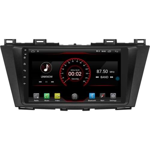 New coming ! Android 10 2.5D car dvd For Mazada 5 Premacy 2009-2012 car multimedia GPS Radio stereo gps navigation camera maps