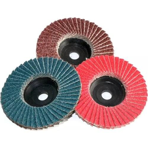 3pcs Flap Discs 75mm 3inch Sanding Discs 80 Grit Grinding Wheels Blades For Angle Grinder Abrasive Tools