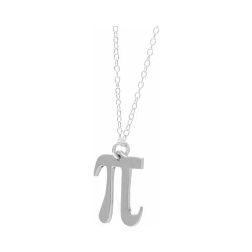10PC Math Pi 3.14 Symbol Number Necklace Science Teacher Student Geometry Initial Letter Digital Pai Infinite Infinity Necklaces