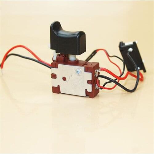 Practical 12V Rechargeable Drill Switch Replacement Li-battery Charge Drill Switch Repair Accessories
