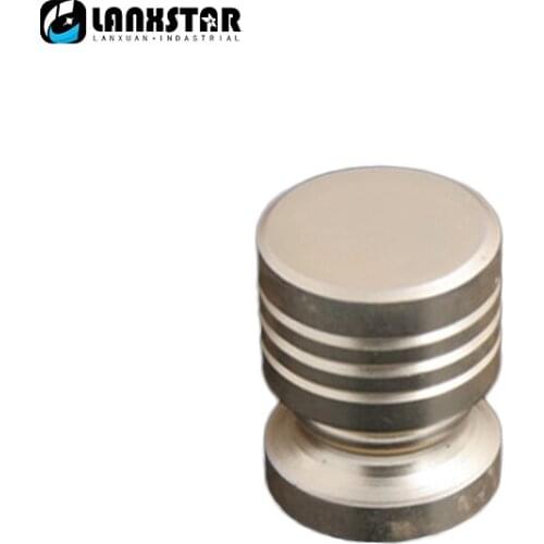 Space Aluminum Zinc Alloy European Style Handle Simple Life Single Hole Gold Color Handles Knob