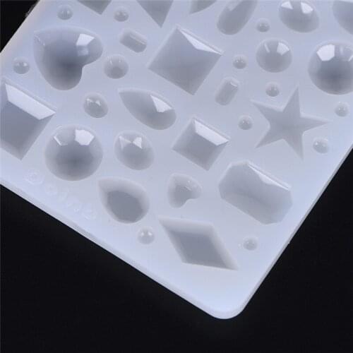 Silicone Diamond Shape Mold Mould Resin DIY Craft Tool Endant Jewelry Making Molds