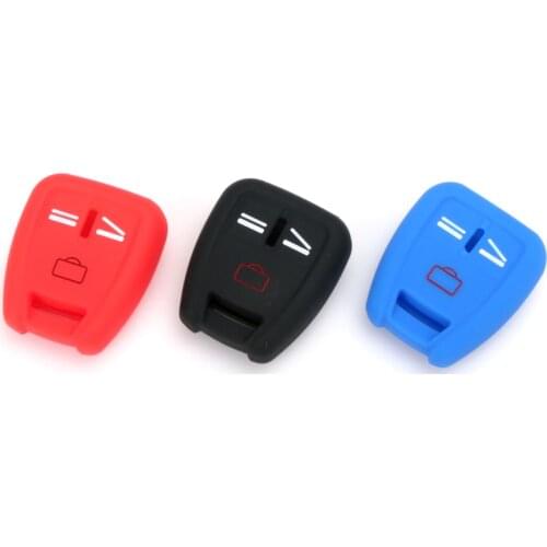 Silicone Fob Cover Fit For Vauxhall Opel Astra Zafira Vectra Tigra Omega Signum Frontera 3 Button Remote Car Key Case