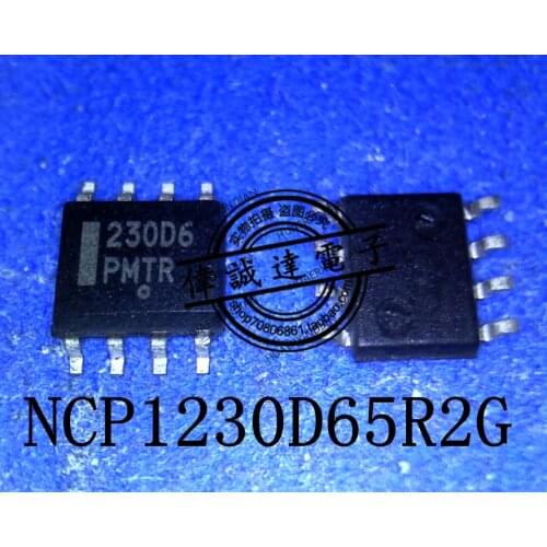1Pieces New Original NCP1230D65R2G 230D6 SOP8 In Stock Real Picture