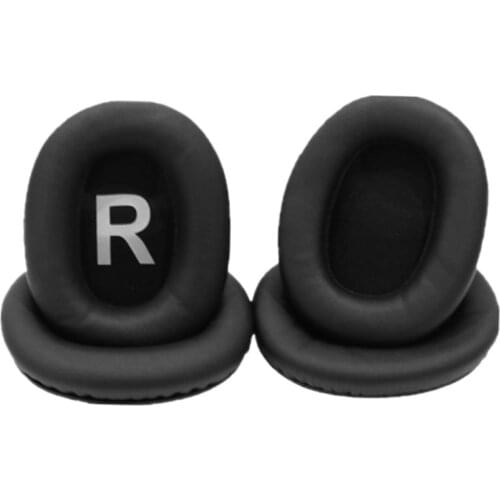2PCS Replaced Leather Earpads Ear Cushion Cover for MPOW H12 Wireless Headphone M5TD