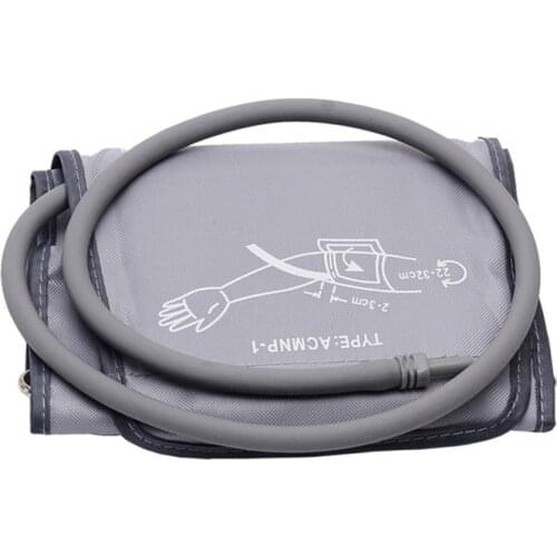 ELERA Draagbare Arm Digitale Bloeddrukmeter Manchet Enkele buis Tonometer Manchet Voor Bloeddrukmeter BP meter cuff 22-32CM