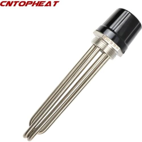 DN50 2"BSP Stainless Steel Tubular Heater Pipe Water Tank Heater Immersion Water Heating Element