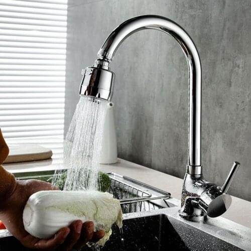 3 function Chrome Swivel Faucet Head