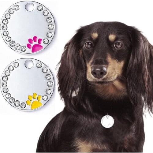 Personalized Dog Pet ID Tag Free Engraving Cat Collar Custom Name Pendant Shaped Necklace Address Birthday Tag Puppy Accessories