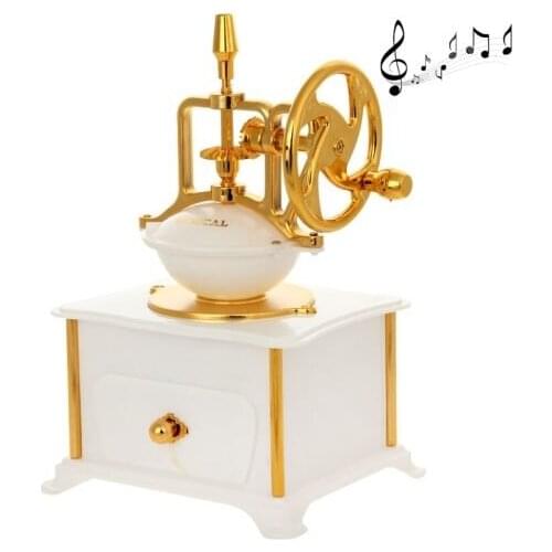Coffee Grinder High Quality Retro Music Box