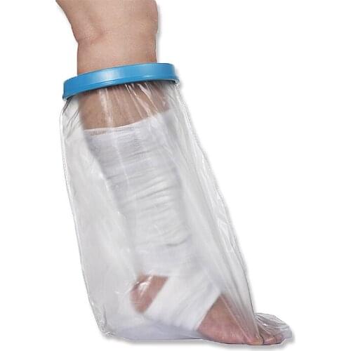 Foot Cast Protector Shower Waterproof Shower Boot Cover Leg Cast Cover and Bandage Protector
