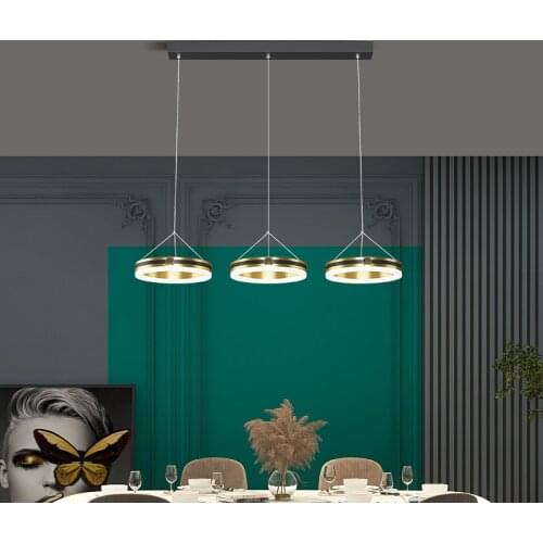 Chandeliers For Dining Room Modern Pendant Light For Kitchen Creative Led Bar Decoration Dining Tables Lamp Nordic Light Fixture