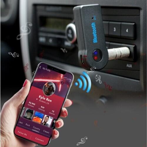 3.5mm Jack Bluetooth AUX Mini Audio Receiver For honda city vw polo chevrolet nissan kicks audi a3 jeep compass new fiesta