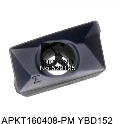 Original APKT160408-PM YBD152 Milling Inserts APKT160408 APKT 160408 Carbide Inserts Lathe Cutter Turning utensili tornio